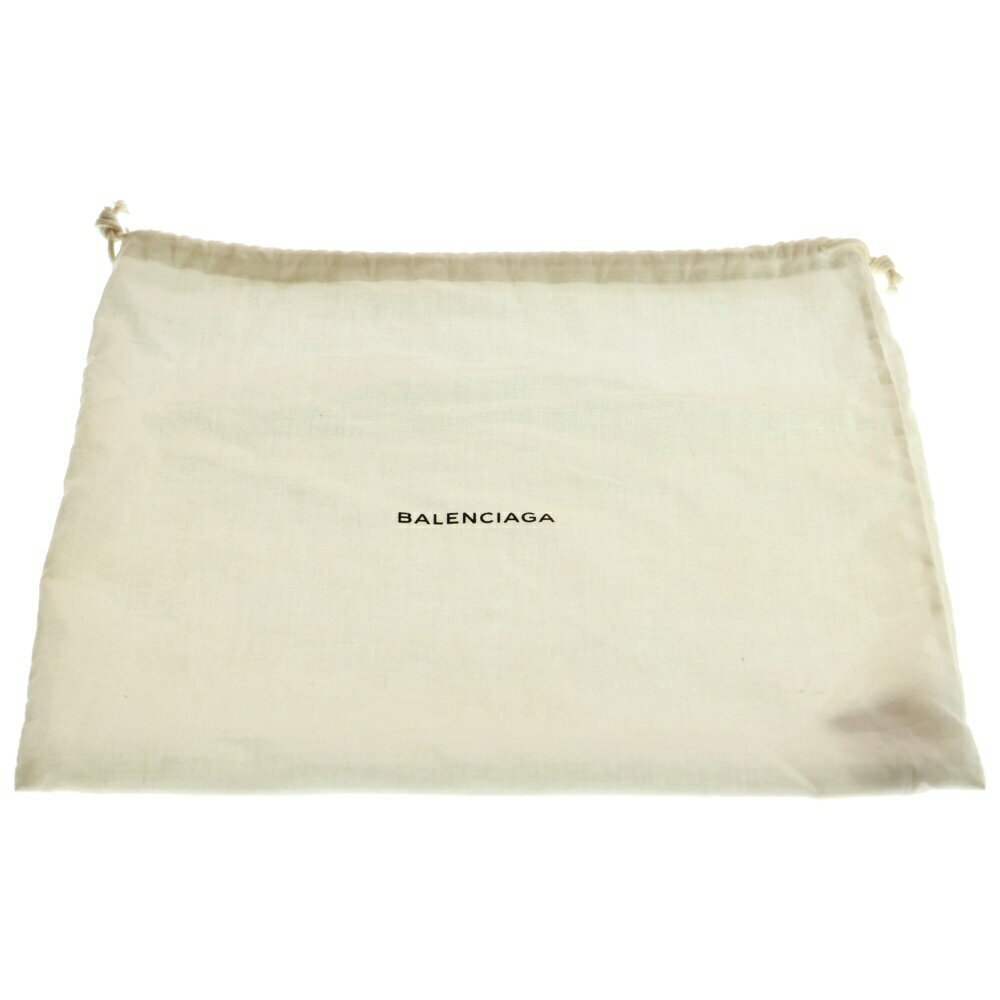 BALENCIAGA Metallic Envelope Shoulder Bag Pink Beige Tan Leather - Picture 6 of 6